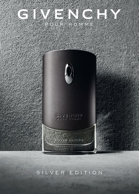 givenchy pour homme silver edition|givenchy gentleman original.